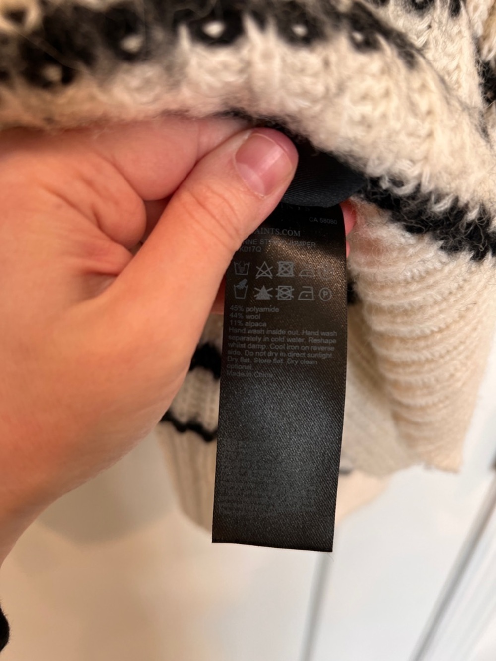 ALLSAINTS Renne Striped Sweater - Picture 7 of 9